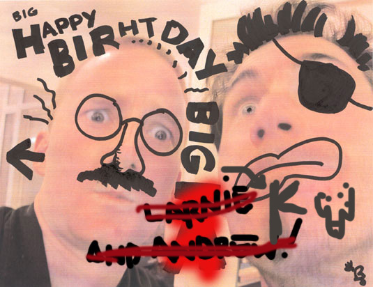 Maarten Idema and Mark Steiner in early 2000's